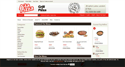 Desktop Screenshot of alapizza.co.uk